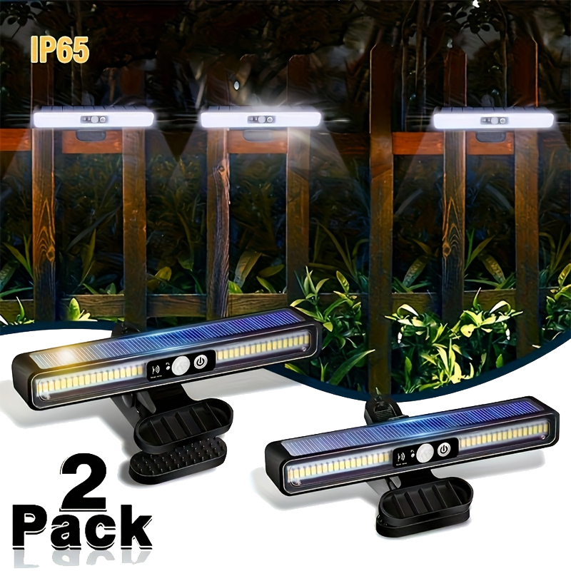 Outdoor Power Lights - Luci solari a clip con sensore