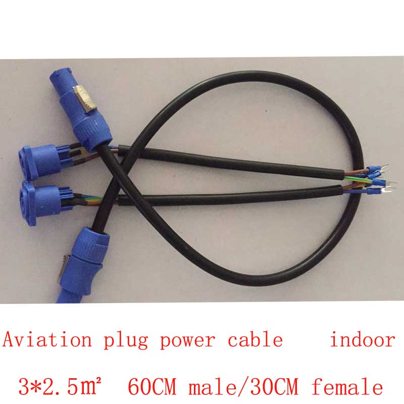 Outdoor Power Plug In - Cavo di alimentazione con spina aeronautica