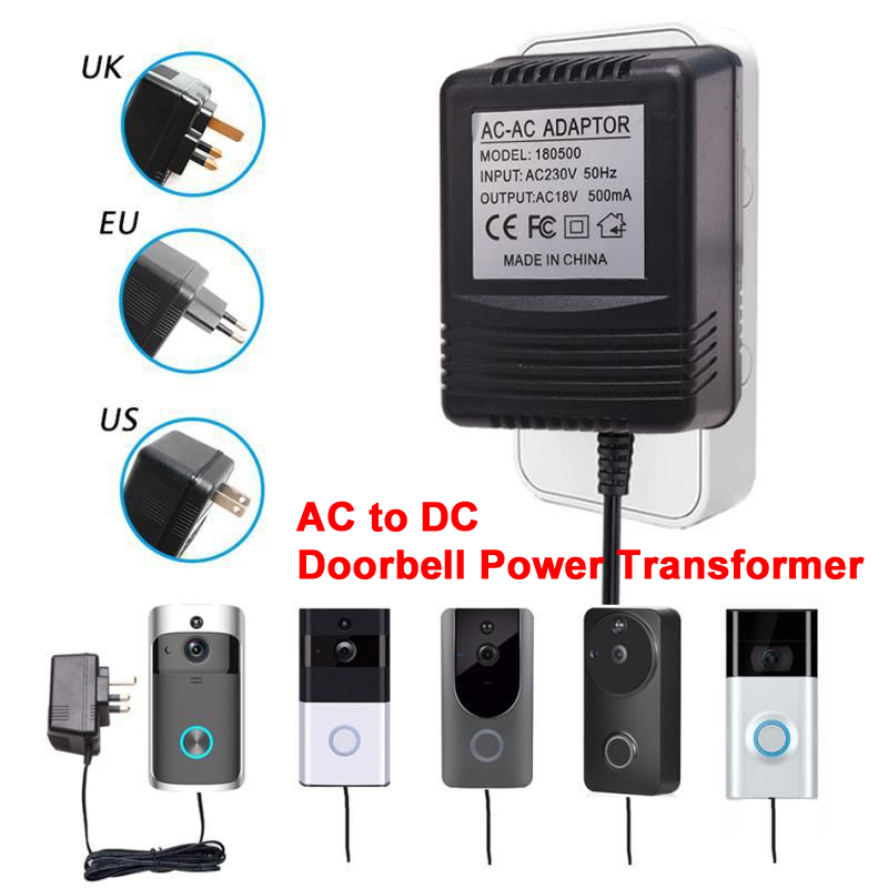 Outdoor Power Adapter Ring - US UK Spina UE 18V AC