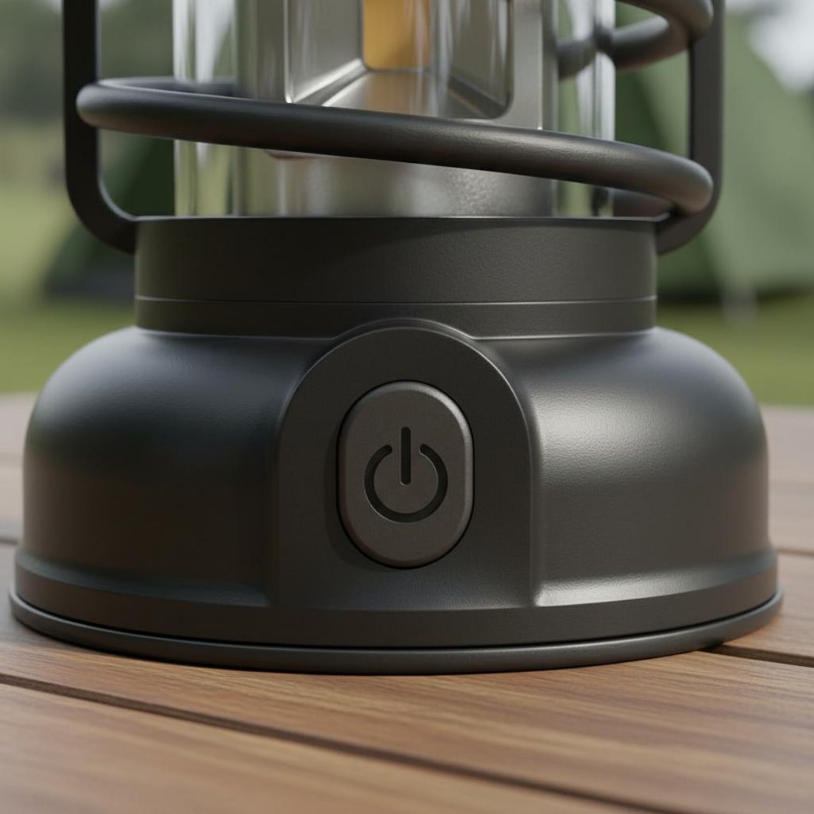 Outdoor Power Lights - Lanterna da Campeggio Retrò con Alimentazione