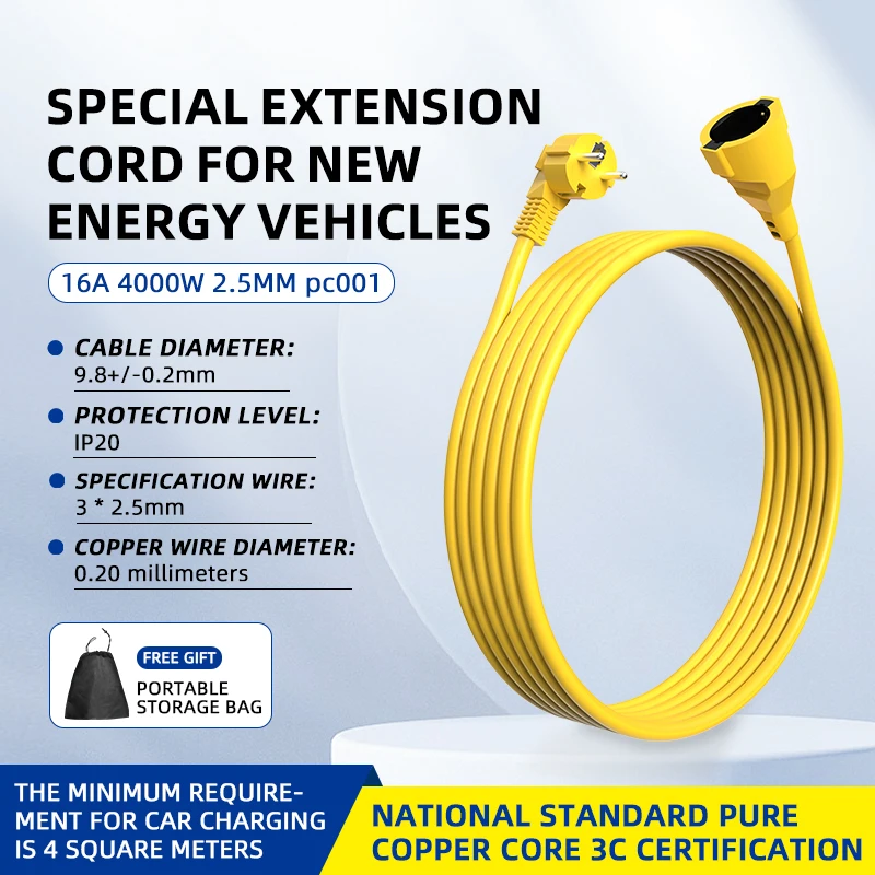 Extension Cord Outdoor - Multipresa Schuko EU da 4KW 16A