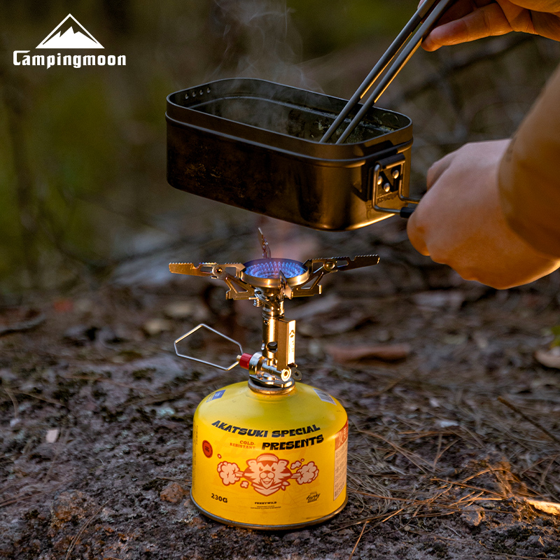 Outdoor Power Burner - CAMPINGMOON XT-2F Fornello a Gas Portatile