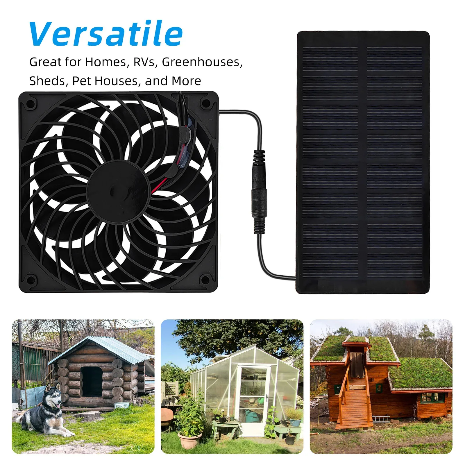 Ventilatore di scarico solare  - Outdoor Power Vent recensione e prezzo