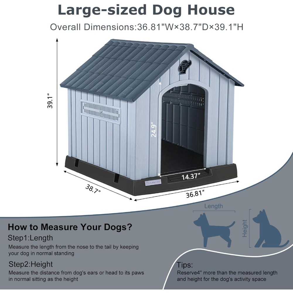 LEMBERI Casetta per cani in pl - Outdoor Power Vent recensione e prezzo
