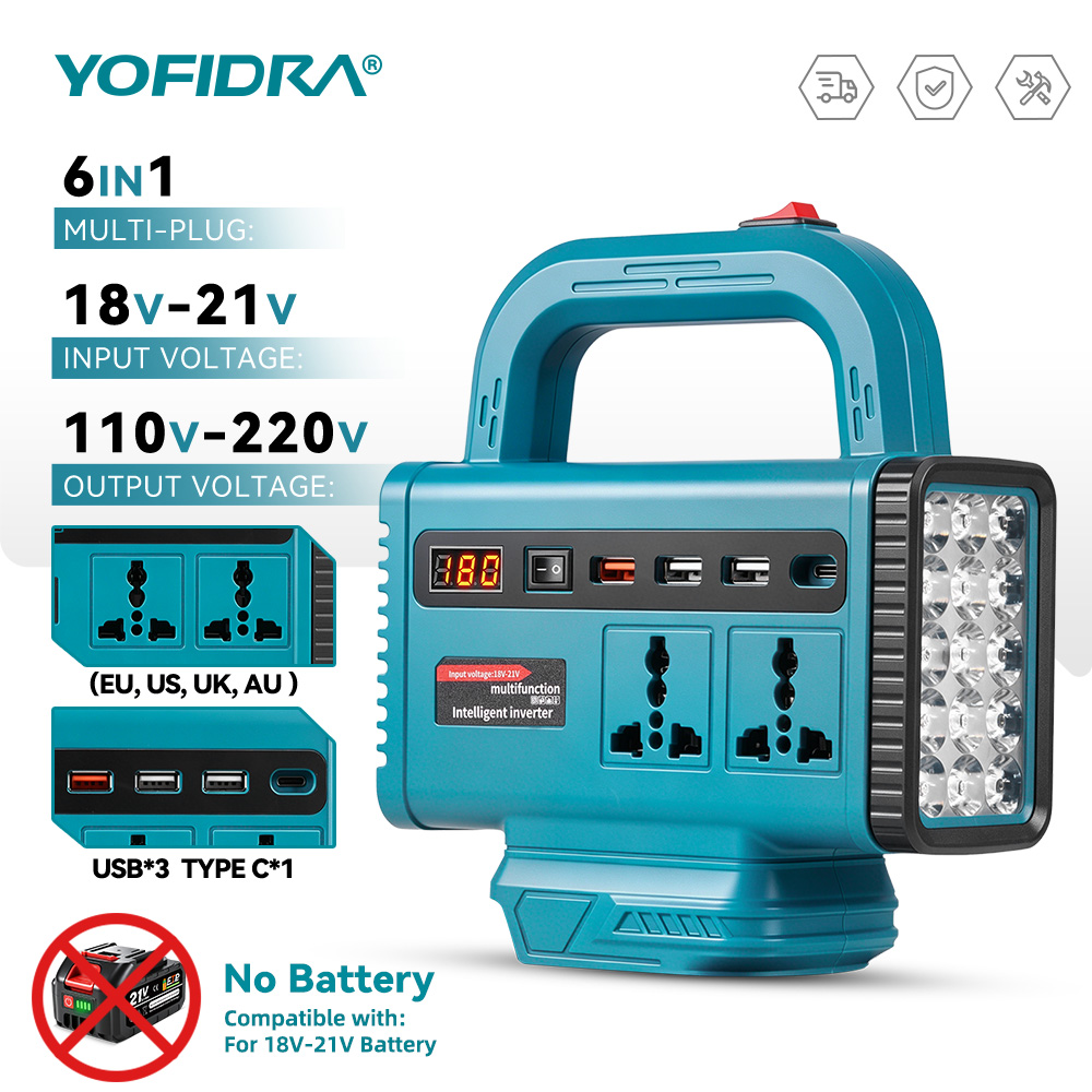 Inverter di potenza portatile  - Outdoor Usb Power Adapter recensione e prezzo