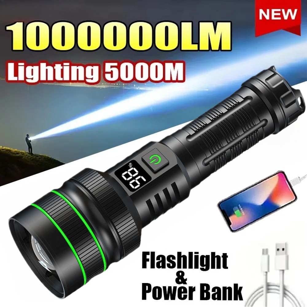Potente torcia a LED zoomabile - Outdoor Power Lights recensione e prezzo